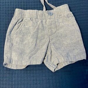 GAP Soft Blue Cotton Blend Shorts